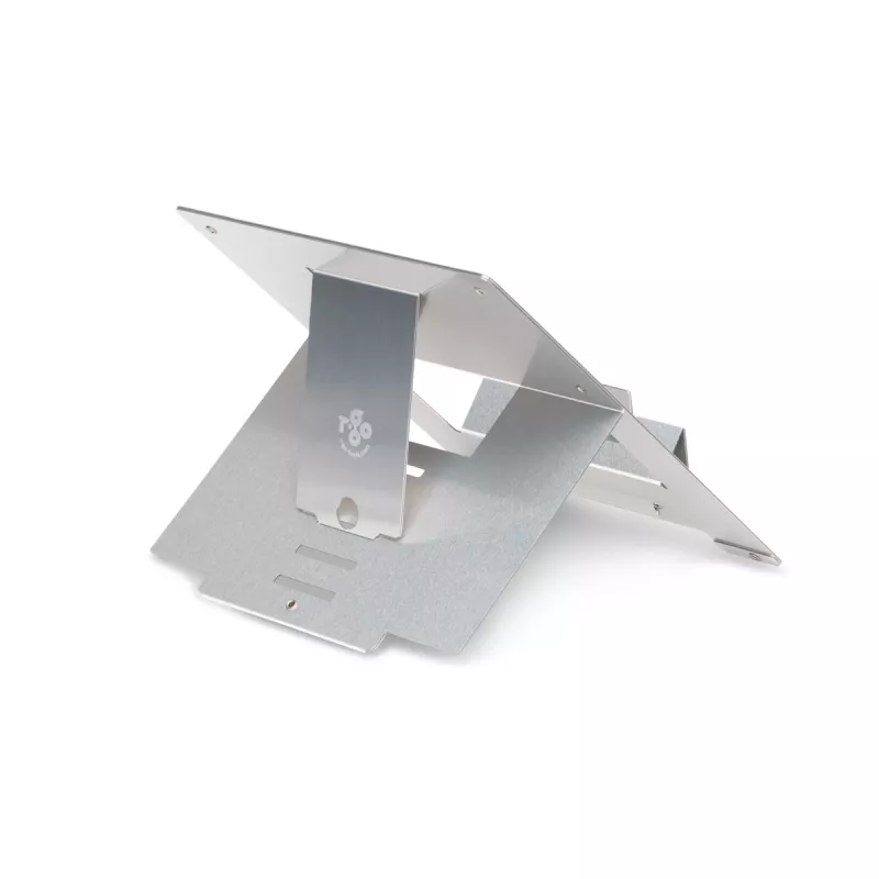 Podstawka pod laptopa R-Go Tools R-Go Riser Flexible, regulowana, składana, ergonomiczna, aluminium Hylite, srebrna