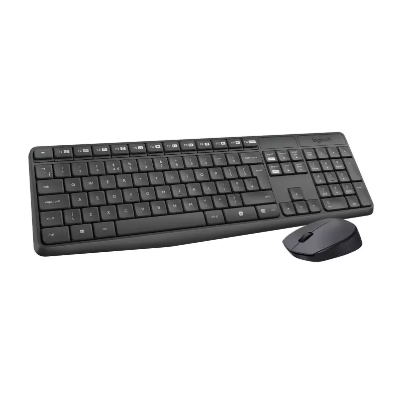 Bezprzewodowy zestaw klawiatury i myszy Logitech MK235