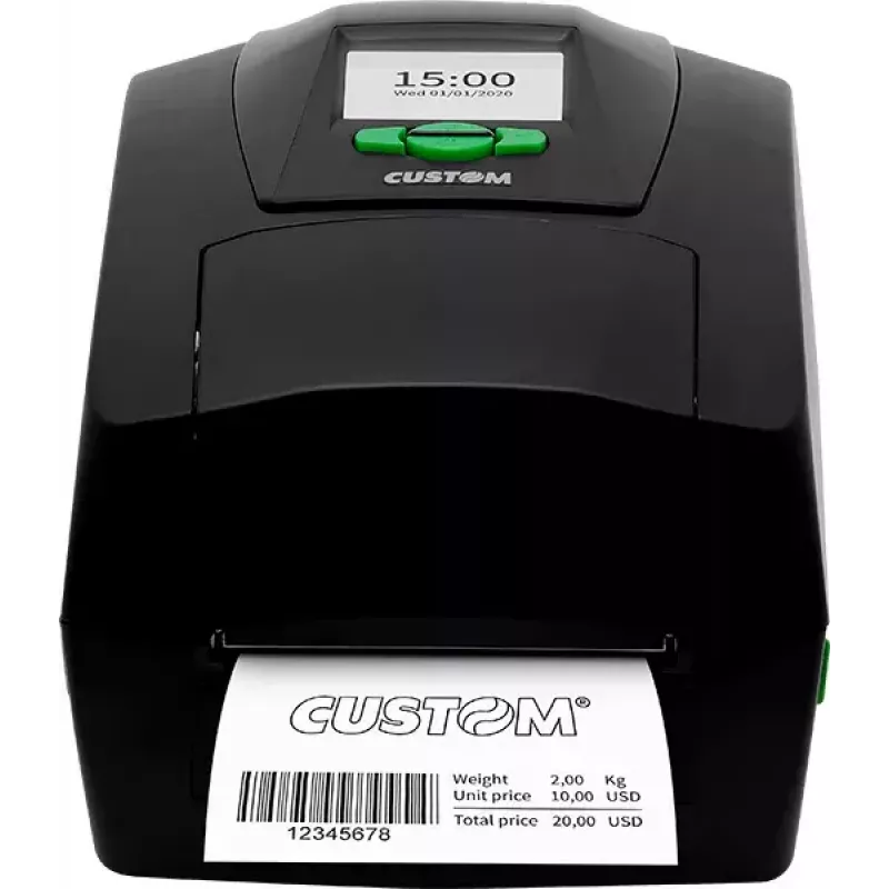 Drukarka POS CUSTOM D4 202 Przewodowa Termiczna 203x203 DPI