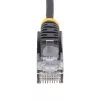 Kabel StarTech.com 1,5 m CAT6 - cienki - Złącza RJ45 bezzaczepowe - Czarny