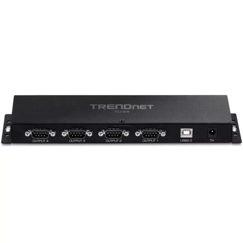 Karta interfejsu RS-232 Trendnet TU-S4 USB Typ-B żeński czarny