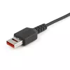 StarTech.com Kabel do bezpiecznego ładowania 3ft (1m) – USB-A na Micro USB blokujący transmisję danych, tylko ładowanie – kabel zasilający do telefonu/tabletu – adapter USB chroniący dane
