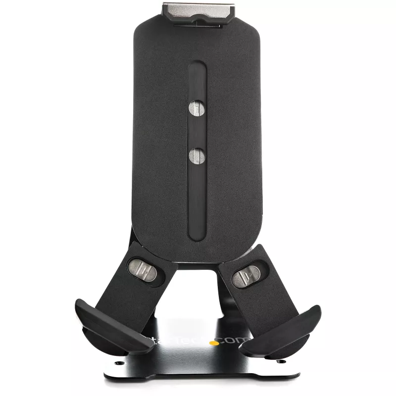 StarTech.com Stojak na tablet z zabezpieczeniem i blokadą kablową K-Slot - Blokowany uchwyt na tablety 7,9 inch-13 inch - Uniwersalny regulowany montaż do biurka/powierzchni - Blokowalny antykradzieżowy uchwyt bezpieczeństwa