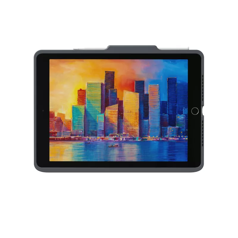 ZAGG klawiatura Pro Keys z Trackpadem-Apple-iPad 10.2-Czarny/Szary-Niemiecki