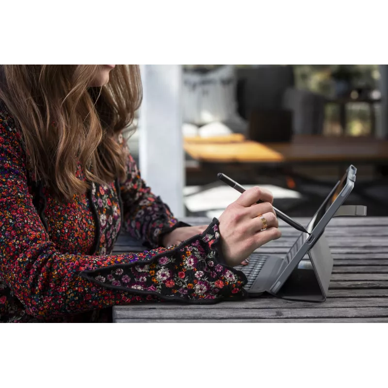ZAGG klawiatura Pro Keys z Trackpadem-Apple-iPad 10.2-Czarny/Szary-Niemiecki