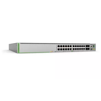 Allied Telesis AT-GS980MX/28PSM-50 przełącznik sieciowy Zarządzalny L3 Gigabit Ethernet (10/100/1000) Power over Ethernet (PoE) 1U Szary