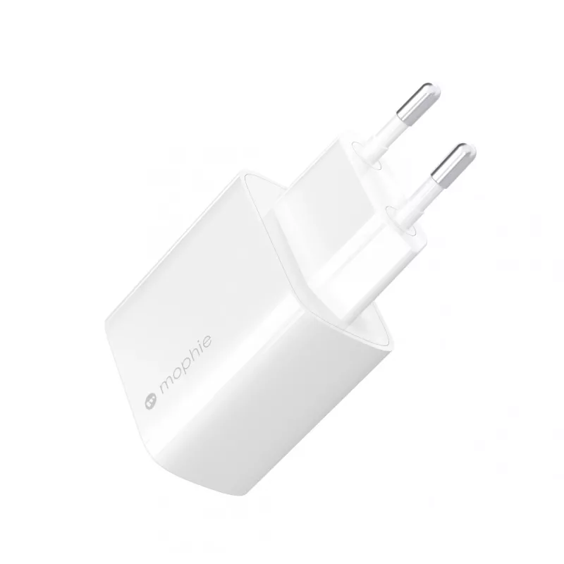 Zasilacz ścienny mophie Accessories USB-C 30W GaN biały EU szybkie ładowanie