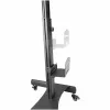 StarTech.com Wózek do mobilnego stanowiska pracy z uchwytem na monitor, uchwytem na CPU/PC, tacką na klawiaturę – Ergonomiczny biurkowy wózek komputerowy z regulacją wysokości – Mobilne stanowisko stojące na kółkach