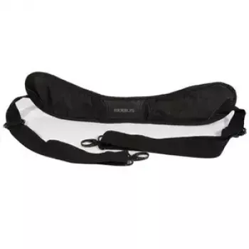 Pasek na ramię Mobilis ERGONOMIC SHOULDER STRAP do laptopa Czarny Karabińczyk