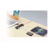 Hub USB j5create JUH340 4-portowy USB 3.0 Czarny Aluminium