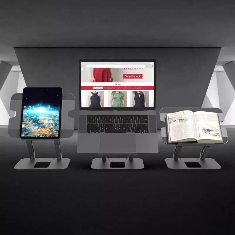 Stojak na laptop i tablet j5create JTS127-N Multi-Angle Aluminium Czarno-szary