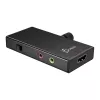 j5create JVA02 Adapter do przechwytywania na żywo HDMI™ na USB-C™ z Power Delivery, czarny