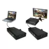 j5create JVA02 Adapter do przechwytywania na żywo HDMI™ na USB-C™ z Power Delivery, czarny