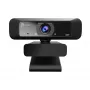 j5create JVCU100 Kamera internetowa USB™ HD z obrotem 360°, rozdzielczość przechwytywania wideo 1080p, czarna