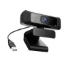 j5create JVCU100 Kamera internetowa USB™ HD z obrotem 360°, rozdzielczość przechwytywania wideo 1080p, czarna