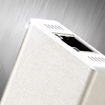 j5create JCH471 USB-C™ Gigabit Ethernet i Hub Multi Adapter, metaliczny szampański