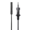 StarTech.com 3m (10ft) przewód zasilający do laptopa, wtyk EU na C7, 2,5A 250V, 18AWG, przewód zamienny do laptopa, kabel zasilający do drukarki, przewód ładowarki do laptopa, przewód do zasilacza laptopa, czarny