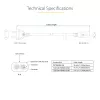 StarTech.com 3m (10ft) przewód zasilający do laptopa, wtyk EU na C7, 2,5A 250V, 18AWG, przewód zamienny do laptopa, kabel zasilający do drukarki, przewód ładowarki do laptopa, przewód do zasilacza laptopa, czarny