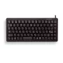 Klawiatura kompaktowa Cherry G84-4100LCAGB-2 QWERTY 83 klawisze Combi USB/PS/2 Czarna kabel 1,75 m