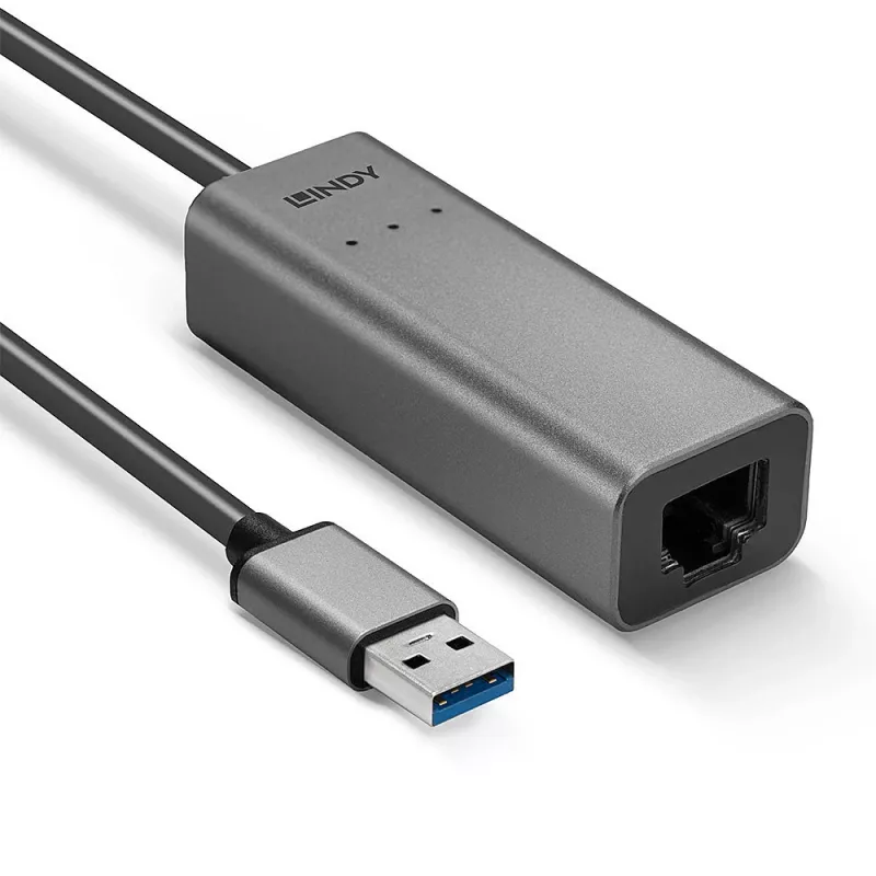 Konwerter Ethernet Lindy USB 3.0 na 2.5G 43313
