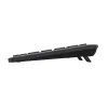 Trust Lyra Klawiatura biurowa USB RF Wireless Bluetooth niemiecka czarna Tenkeyless