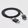 Kabel DisplayPort ALOGIC FUDP2-SGR 2 m szaro-czarny