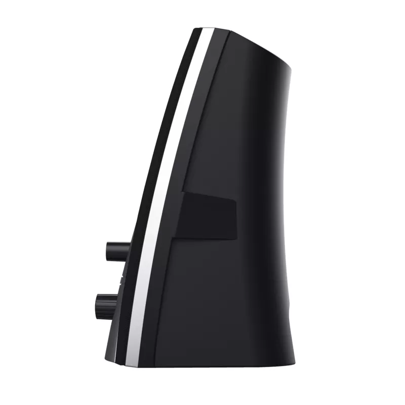 Zestaw głośnikowy Trust 24660 5 W do PC/laptopa Czarny, Metaliczny 2.0 kanały