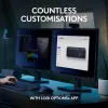 Klawiatura Logitech MX Keys S uniwersalna RF Wireless + Bluetooth AZERTY belgijska grafitowa