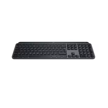 Klawiatura Logitech MX Keys S uniwersalna RF Wireless + Bluetooth AZERTY belgijska grafitowa