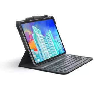 ZAGG Messenger Folio 2 QWERTZ niemiecki Bluetooth w kolorze grafitowym