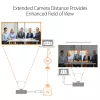 j5create JVW120 Bezprzewodowy przedłużacz do kamer USB™ / mikrofonów / głośników, czarny