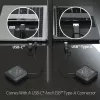 j5create JVW120 Bezprzewodowy przedłużacz do kamer USB™ / mikrofonów / głośników, czarny