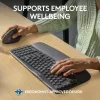 Logitech Wave Keys for Business Ergonomic klawiatura Full-size Wireless