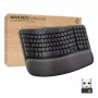 Logitech Wave Keys for Business Ergonomic klawiatura Full-size Wireless
