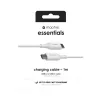 kable ładujące mophie essentials | Kabel USB 1M USB 2.0 USB C Biały