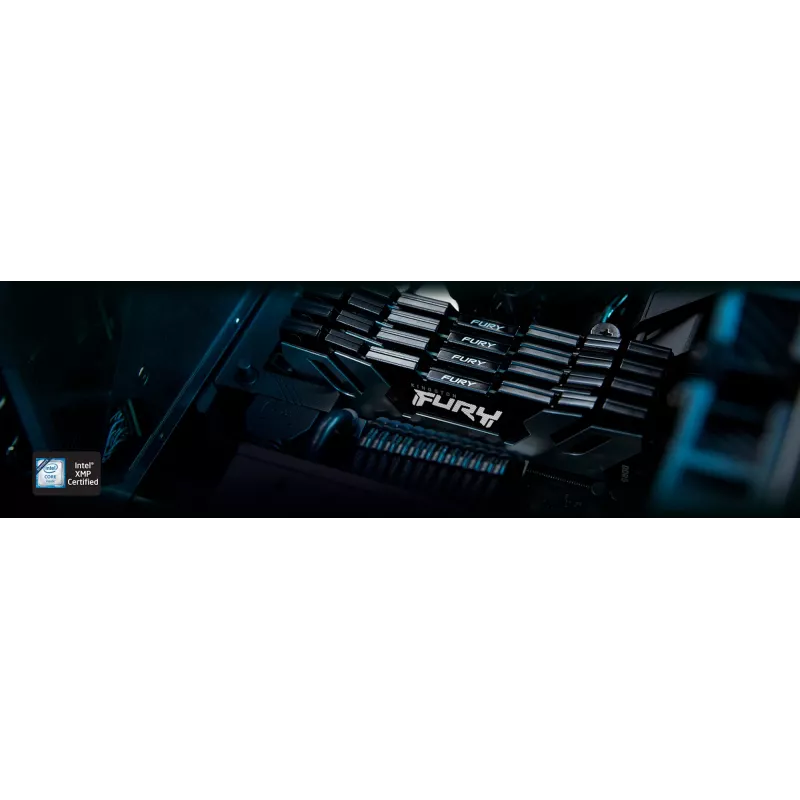Kingston Technology FURY 24GB 7200MT/s DDR5 CL38 DIMM Renegade srebrny XMP