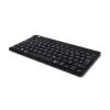 Ergonomiczna klawiatura R-Go Tools R-Go Compact Break, kompaktowa klawiatura z oprogramowaniem do przerw, QWERTZ (DE), Bluetooth, czarna