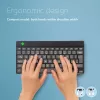 Ergonomiczna klawiatura R-Go Tools R-Go Compact Break, kompaktowa klawiatura z oprogramowaniem do przerw, QWERTZ (DE), Bluetooth, czarna