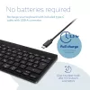 Ergonomiczna klawiatura R-Go Tools R-Go Compact Break, kompaktowa klawiatura z oprogramowaniem do przerw, QWERTZ (DE), Bluetooth, czarna