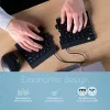 Klawiatura ergonomiczna R-Go Tools R-Go Split Break z oprogramowaniem do przerw, ergonomiczna klawiatura dzielona, QWERTZ (DE), Bluetooth, czarna