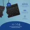 Klawiatura ergonomiczna R-Go Tools R-Go Split Break z oprogramowaniem do przerw, ergonomiczna klawiatura dzielona, QWERTZ (DE), Bluetooth, czarna
