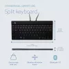 Klawiatura ergonomiczna R-Go Tools R-Go Split Break z oprogramowaniem do przerw, ergonomiczna klawiatura dzielona, QWERTZ (DE), Bluetooth, czarna