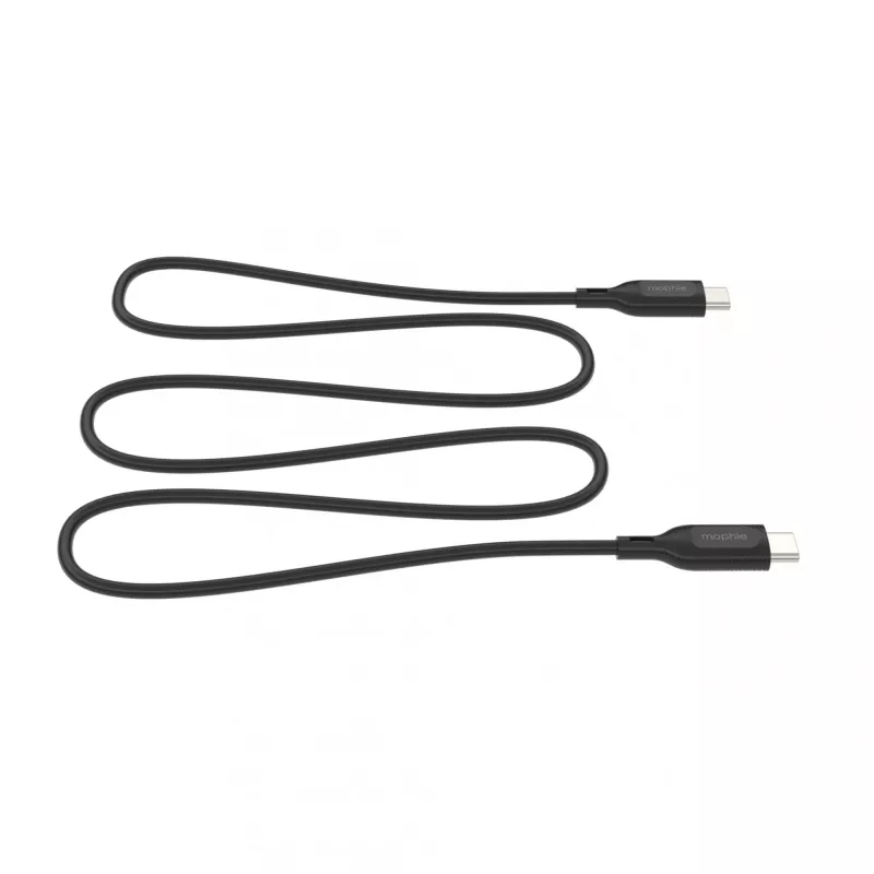 Kabel ładujący USB-C na USB-C 1 m — Zagg International mophie essentials, USB 2.0, czarny