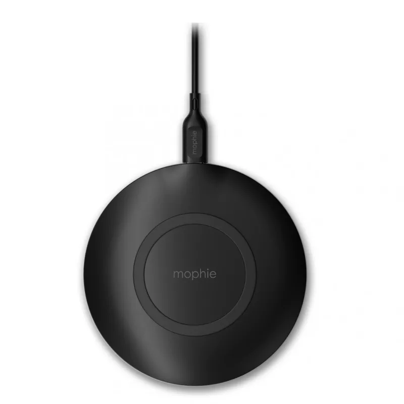 mophie essentials bezprzewodowa ładowarka 15W Smartfon Czarny USB Wewnętrzna