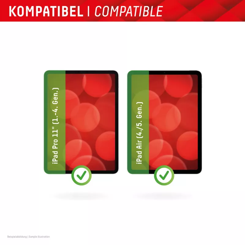 Displex TABLET PAPERSENSE do iPad Pro 11'' (1./2./3./4. gen.)/Air (4./5. gen.), zdejmowana folia do pisania lub rysowania z Paper Feeling