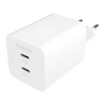 Zasilacz Zagg 50W 2x USB-C Biały — Zagg mophie essentials