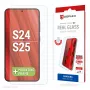 Displex Ochrona ekranu (10H) do Samsung Galaxy S24/S25, ramka montażowa Eco, odporny na zarysowania
