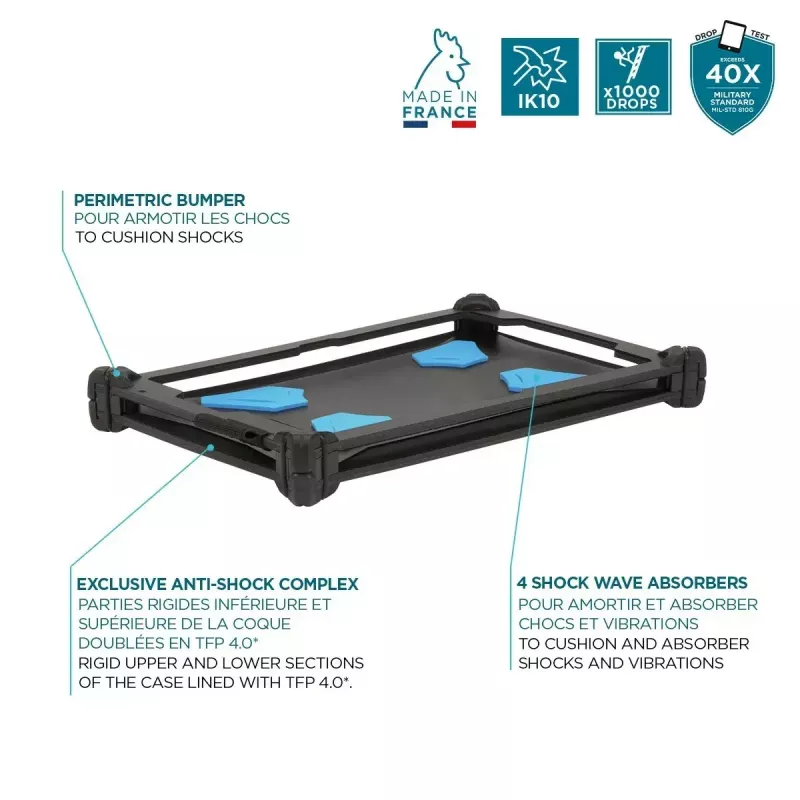 Mobilis Resist 27,9 cm (11 cali) Czarny Etui Samsung Tab A9+