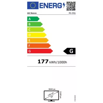 Wyświetlacz komercyjny AG Neovo 55 cali 4K PD55Q011M000