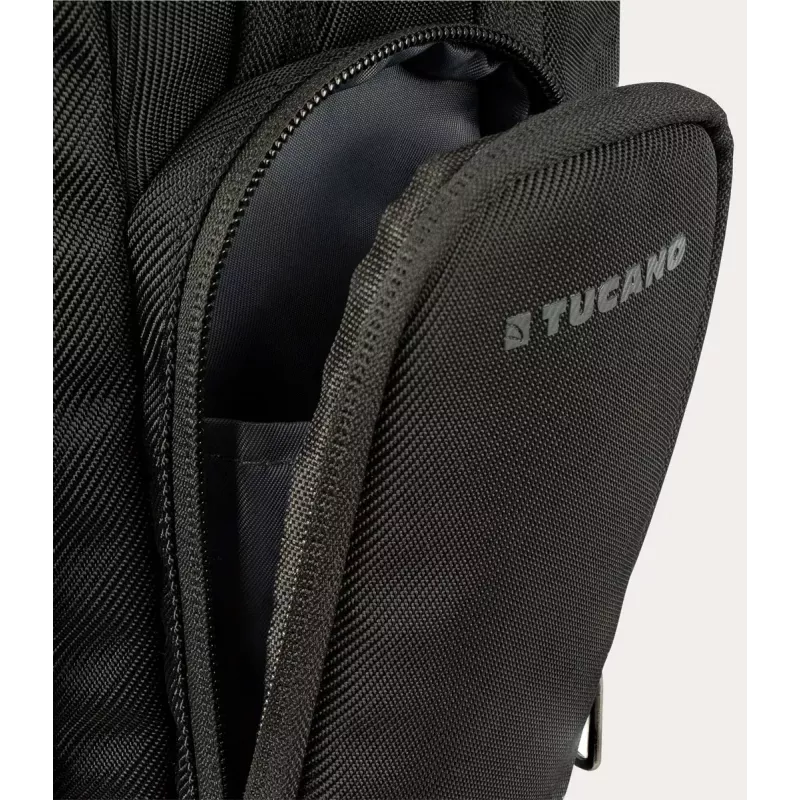 Plecak casualowy Tucano Sole Gravity Czarny Fabric Szerokość 340mm Głębokość 210mm Wysokość 490mm